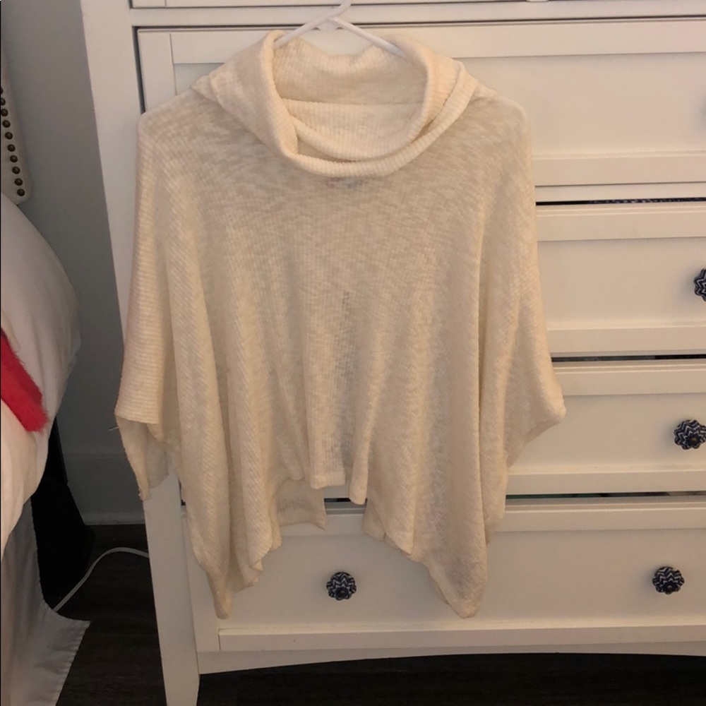 NWOT free people open back sweater